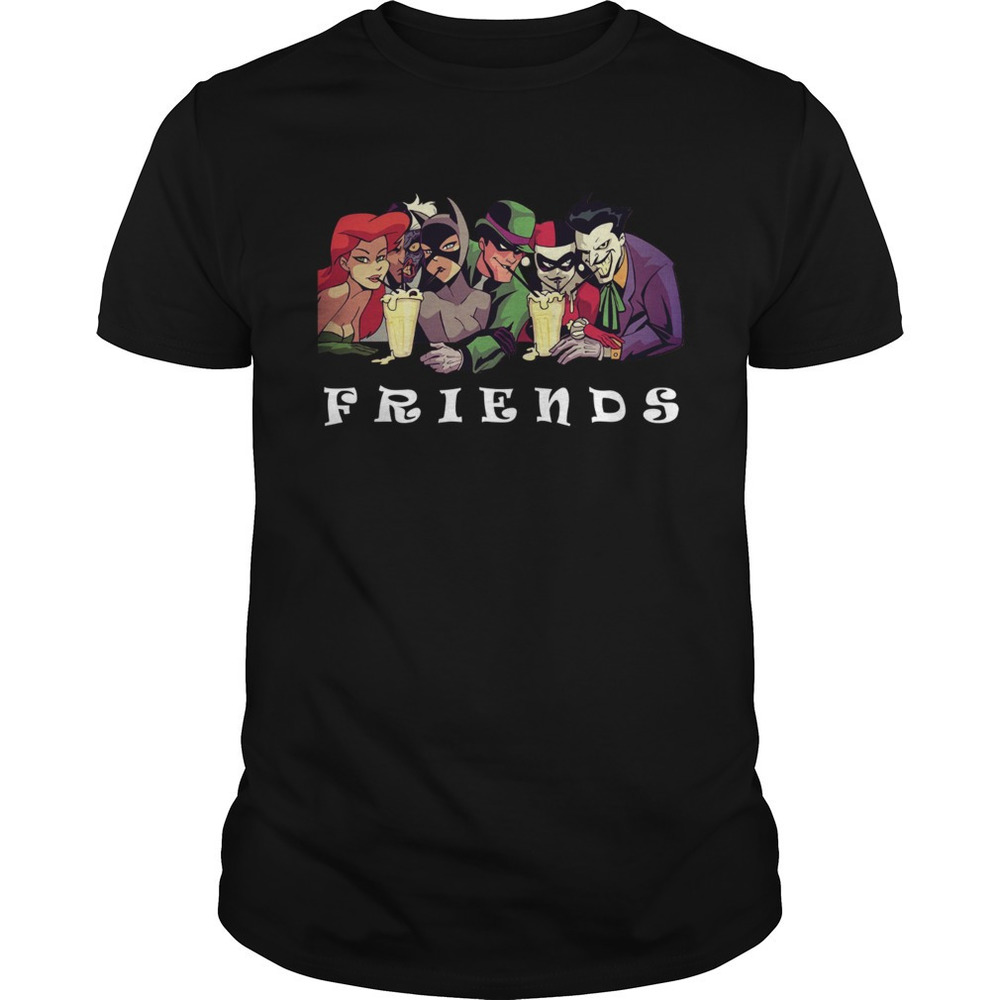 Dc Comics And Disney Friends Shirt